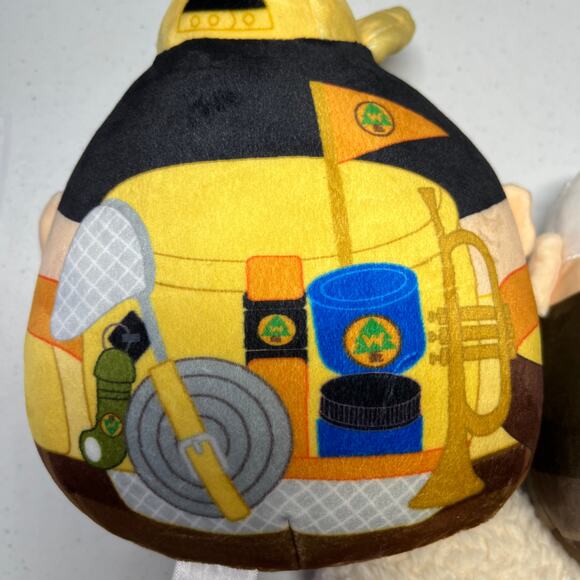 Disney Squishmallows Lot of 3 toys Movie "Up" Old Guy and Kid plus Popcorn GUC - Picture 15 of 16